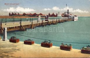 Balatonfüred gőzhajó kikötő