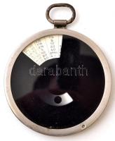 Zeiss ikon fénymérő, bőr tokban, 7×5 cm