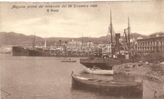 Messina, Il Port, ships (cut)