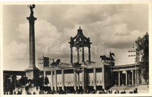 1938 Budapest XXXIV. Nemzetközi Eucharisztikus Kongresszus - 2 db régi képeslap / 2 old postcards