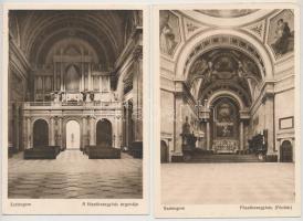Esztergom, Főszékesegyház belsők - 16 db képeslap, használatlan, jó minőségben / church, interior, 1...
