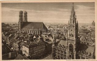München, Dom, Rathaus / cathedral, town hall (EK)