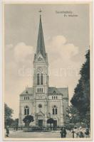 Szombathely, - 7 db jó minőségű képeslap / 7 pre-1945 Hungarian town-view postcards, qood quality