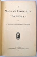Beöthy Zsolt (szerk.): A Magyar Irodalom Története I-II. Képes díszmunka két kötetben. Budapest, 189...
