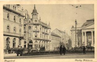 Nagyvárad, Oradea; Horthy Miklós tér / square (EK)