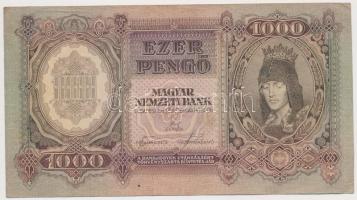 1943. 1000P (3x) egy-egy ugrással sorszámkövetők T:II