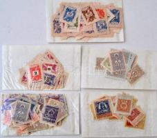 Vegyes használt és használatlan okmánybélyeg tétel