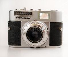 Voigtländer Vito BL 24x36 mm kamera Color-Skopar 1:3,5/50 mm objektívvel Prontor-SVS zárral, napelle...