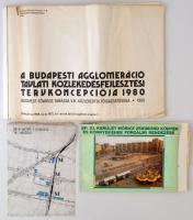 Pályázati fejlesztési tervek, térképek. 1970-1980-as évek. 
1. Skála áruház bővítési tervei 1979-bő...