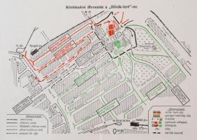 1938 A XXXIV. Nemzetközi Eucharisztikus Kongresszus Budapest tagsági jegye, kihajthatós, 12x9cm