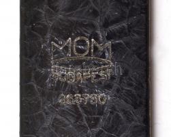 MOM libella / vízmérték hosszra, fém sarokvassal / Spirit level