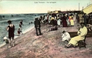 Venice, Venezia; Lido Venezia, La spiaggia (EK)