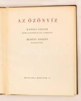 Károli Gáspár bibliafordítása szerint: Az özönvíz. Berény Róbert rajzaival. Hungária Könyvek. 11.  E...