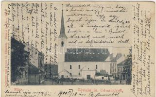 Székelyudvarhely main square (fa)