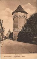 Nagyszeben, Hermannstadt, Sibiu; Harteneck torony / Hartenecktürme / tower (EK)