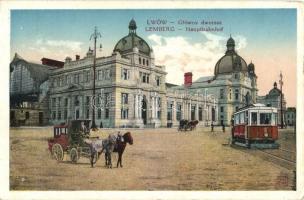 Lviv, Lwów, Lemberg; Glówny dworzec / Hauptbahnhof / railway station