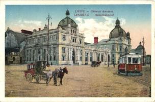 Lviv, Lwów, Lemberg; Glówny dworzec / Hauptbahnhof / railway station