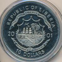 Libéria 2001. 10$ "Szabadság pillanatai- Magyar Szabadságharc 1848-49." multicolor, tanúsítvánnyal T:PP ujjlenyomat Liberia 2001. 10 Dollars "Moments of Freedom - Hungarian War of Independence 1848-49" multicolor, with certificate C:PP fingerprint
