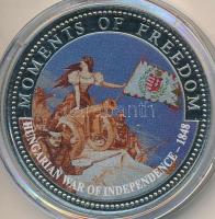 Libéria 2001. 10$ "Szabadság pillanatai- Magyar Szabadságharc 1848-49." multicolor, tanúsí...
