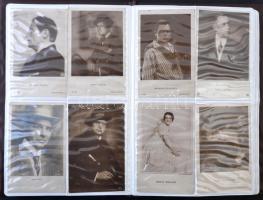 2 db képeslap album 192 db RÉGI motívumlappal, vegyes minőség; művész ( Peterson, Döcker, John Willi...