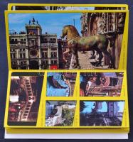 Strasbourg, Nancy, Venezia - 3 db régi képeslap leporello + 1 modern leporello / 3 pre-1945 postcard...