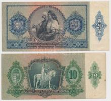 1930. 100P + 1932. 50P + 1936. 10P + 1941. 20P mind hamis "Városi Pártvezető Sopron" felül...