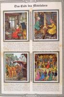 1934 Deutsche Kulturbilder német történelmet és kultúrát felvonultató cigarettakép gyűjtemény 300 ké...