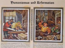 1934 Deutsche Kulturbilder német történelmet és kultúrát felvonultató cigarettakép gyűjtemény 300 ké...