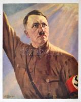 1934 A III. birodalom emberei Arcképcsarnok  német politikusok, náci vezérek képével, életrajzával. ...