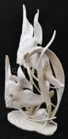 Rosenthal angyalhalak, fehér mázas, jelzett ( Fritz Heidenreich),  hibátlan, m:36 cm, h:24 cm