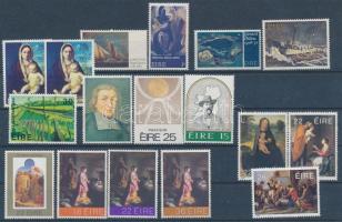 1970-1982 17 stamps, 1970-1982 17 db bélyeg, közte sorok. pár