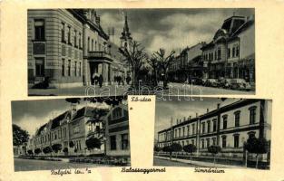 Balassagyarmat, Fő utca, Polgári iskola, gimnázium (fa)