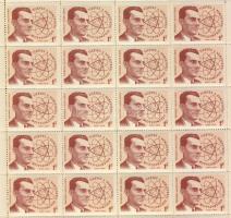 Tízéves a nemzetközi Békemozgalom 3 levélzáró ív