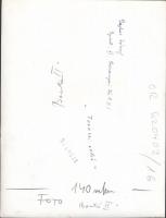 1962 Bajkor József: Tavaszi vetés, feliratozott vintage fotóművészeti alkotás, 24x18 cm