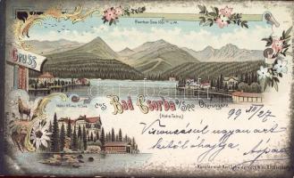 1899 Tátra Csorba-tó Litho (EK)