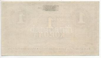 Budapest 1919. 1K "Légrády Nyomdaüzem" T:I / 
Hungary / Budapest 1919. 1 Korona "Lég...