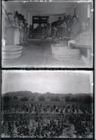 cca 1937 Szüret és pincészet Bács-Kiskun megyében, Lőcsei Árpád kecskeméti vándorfényképész hagyaték...