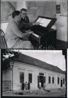 cca 1936 Üzletek, vállalkozások Bács-Kiskun megyében, Lőcsei Árpád kecskeméti vándorfényképész hagya...