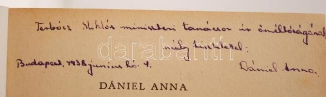 Dániel Anna: István király útja. Történelmi regény a serdült ifjúság számára. Budapest, 1938, Dante ...