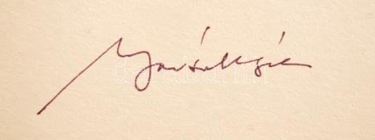 ifj. Bartók Béla (1910-1994 általános mérnök MÁV-főmérnök, geodéta, író, a Magyarországi Unitárius Egyház főgondnoka saját kezű aláírása kívágáson, 9x15cm