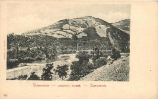 Koromnok, Koramnik, Coramnic; Temesvár-Orsovai vasút / railway (vágott / cut)