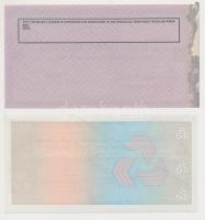 3db-os vegyes utazási csekk és csekk tétel, közte DN "Dresdner Bank" kitöltetlen csekkje +...