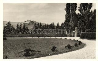 Krasznahorkaváralja, Krásnohorské Podhradie; vár, kiadja Fuchs József / castle