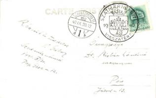 Szatmárnémeti, Satu Mare; Deák tér, székesegyház / square, cathedral 'Szatmárnémeti visszatért&...