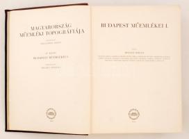 Horler Miklós: Budapest műemlékei I. Magyarország Máemléki Topográfiája IV. Budapest, 1955, Akadémia...