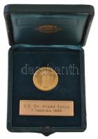 1995. "Milánói Kereskedelmi-, Ipari és Mezőgazdasági Kamara" jelzett Au emlékérem Göncz Ár...