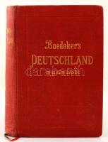 Baedeker, Karl: Deutschland in einem Bande. Handbuch für Reisende. Mit 19 Karten und 64 Plänen. Leip...