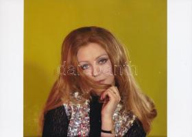 cca 1972 Halász Judit színész, korabeli vintage negatívról mai nagyítás, 18x13 cm