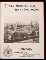 Three Hundred and Sixty-Five Views of London. London, é.n. , Richardson & Co. Kiadói papírkötés. A borítója kopott! / Paper binding. The cover is worn.