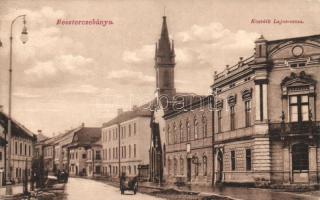 Besztercebánya, Banska Bystrica; Kossuth Lajos utca, kiadja Walther Adolf és Társai / street (EK)